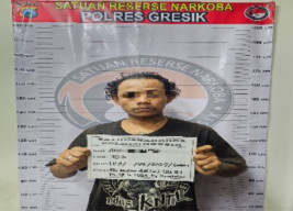 Pengedar Ditangkap Satresnarkoba Polres Gresik Beserta Ribuan Butir Pil Koplo sebagai Barang Bukti
