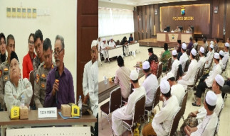 Polres Gresik Gelar Kegiatan Kontra Radikal, Eks Napiter Bagikan Kisah Kelam di Irak