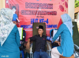 Momentum HUT PJS ke 4 Gelar Baksos, Santuni Anak Yatim, Donor Darah dan Pemeriksaan Kesehatan Gratis