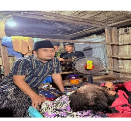 Peduli Kemanusiaan, Anggota DPR RI H. Slamet Ariyadi Bantu Ibu Penderita Tumor Selaput Otak