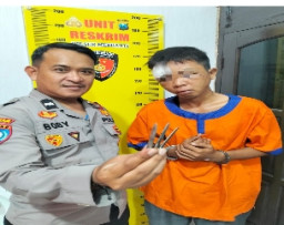 Sempat Ganti Baju, Maling Motor di Sidojangkung Berhasil di Ringkus Unit Reskrim Polsek Menganti