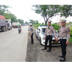 Sat Lantas Polres Gresik Masif Patroli, Fokus Cegah Kecelakaan di Jalur Duduk Sampeyan
