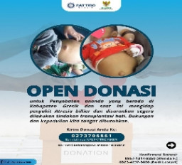 PATTIRo Gresik Bersama Baznas Open Donasi Kemanusiaan, Bantu Bayi 12 Bulan Lakukan Transplantasi Hati