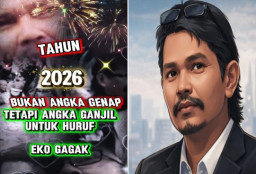 Tahun Baru 2026 Bukan Sekadar Pergantian Angka, Melainkan Pergulatan Makna dan Arah Peradaban