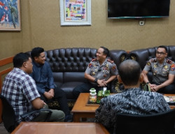 Kapolres Gresik AKBP Ramadhan Nasution Bertemu Pimpinan DPRD, Perkuat Sinergitas Lintas Lembaga