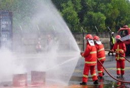 Perkuat Standar K3, PT TPS Lakukan Drill Penanganan Barang Berbahaya