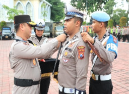 Polres Gresik Gelar Apel Operasi Ketupat Semeru 2026, Siap Amankan Arus Mudik Lebaran