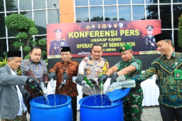 Polres Gresik Ungkap 78 Kasus dalam Operasi Pekat Semeru 2026, Puluhan Tersangka Diamankan