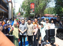 Kapolres Gresik Pastikan Peresmian Pasar Rakyat Sidayu Aman dan Kondusif