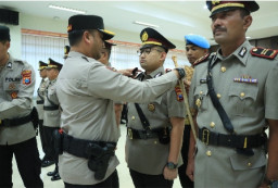 Rotasi Besar di Polres Gresik, Kapolres Tekankan Profesionalisme dan Pelayanan Publik