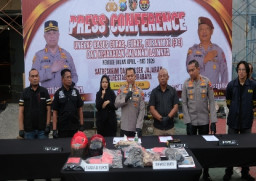 Polrestabes Surabaya Ungkap 163 Kasus Kejahatan Jalanan, Curanmor Masih Mendominasi