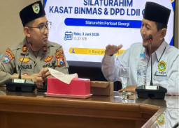 Perkuat Sinergi Kamtibmas, Sat Binmas Polres Gresik Gandeng LDII Jaga Kondusivitas Jelang Suroan