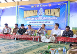 Polres Gresik Tampung Aspirasi Nelayan Lewat Program Jangkar, Soroti Reklamasi hingga Maraknya Jaring Trol