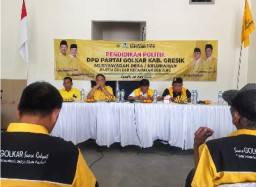 DPD Partai Golkar Gresik Gelar Musdes di Benjeng, Infrastruktur Jalan Jadi Aspirasi Utama Warga