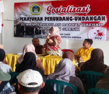 Sosialisasi Perda Tahap IV 2026, Anggota DPRD Komisi lV Tekankan Pencegahan HIV dan Penyakit Menular di Gresik