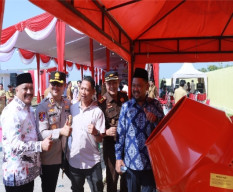 Kapolres Gresik Dampingi Bupati Resmikan Sentra IKM Logam, Perkuat Daya Saing Industri Lokal