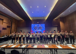 Sat Samapta Polres Gresik Raih Juara II Patroli Harkamtibmas Terbanyak se-Jatim