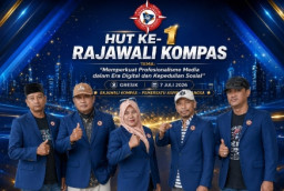 Rajawalikompas Peringati HUT ke-1, Teguhkan Komitmen Jurnalisme Profesional dan Kepedulian Sosial