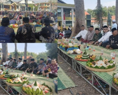 Sedekah Bumi Dusun Timbuan, Warga Panjatkan Doa Bersama Demi Keselamatan, Kesehatan dan Keberkahan Rezeki