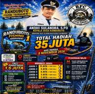 Kades Randuboto: Fishing Tournament 1 Diharapkan Berjalan Lancar dan Membawa Barokah