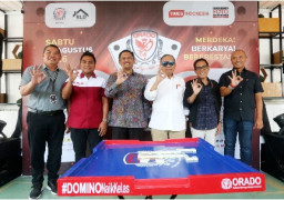 Momentum HUT RI ke-81, RLD Bersama Times Indonesia Beserta PFI Gelar Turnamen Domino Jurnalis dan Lomba Foto