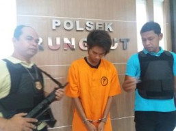 Kuli Bangunan Nyambi Kuris Sabu, Kini Mendekam di Sel Polsek Rungkut