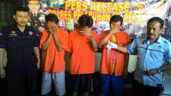 KP3 Grebek Pesta Sabu di Jln. Kedung Mangu Selatan