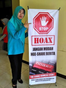 Kadiskominfo Minta Masyarakat Jangan Mudah Percaya Pada Berita Hoax.