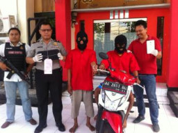 Spesialis Pecah Kaca di 5 TKP Ditahan Polsek Sawahan.