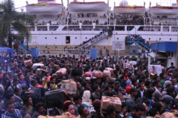 H-5 Menjelang Lebaran, 50 Penumpang Berangkat ke Kalimantan