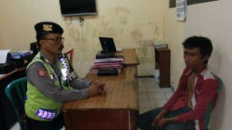 Saiful di Hajar Masaa Setelah Tertangkap Njambret HP Pejalan Kaki