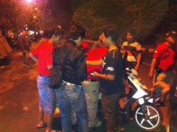 Usai Pesta Miras Dua Pengendara Alasan Cari Makan Oseng Babi, Dihentikan Aparat