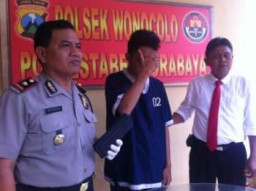 Jambret Tas Wanita, Mahasiwa Universitas Adi Buana di Hajar Warga Saat Tertangkap 