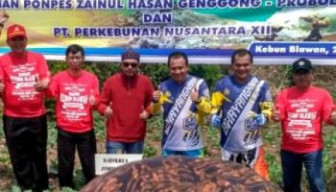 Kapolres Bondowoso Dan Probolinggo Lakukan Penghijauan di Ijen.
