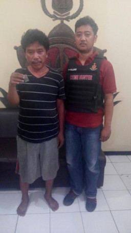 Pemasok Sabu Vicky Martin di Cokok Polsek Lakarsantri