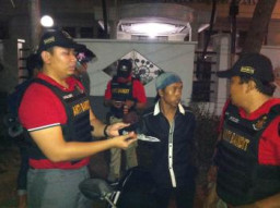  Sekat Jalan Undaan, Tim Anti Bandit Amankan Satu Orang Pembawa Sajam