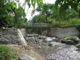 Dimark-up, Pembangunan Jembatan Desa Begagan Limo