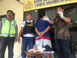 Tukang Las Tertangkap Basah Kantongi Sabu-Sabu