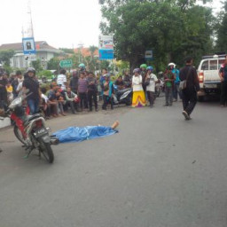 Dhanu Galih (23) Tewas Setelah Tabrak Belakang MPU(Angkot)