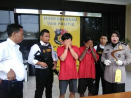 Dua Pengroyok Abida Ditangkap Polsertabes surabaya