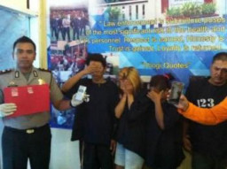 Pasangan Kumpul Kebo, Digrebek Saat Pesta Sabu