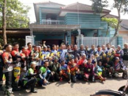 Kapolres Ajak Anggota Berpatroli Ngetrail Bareng.