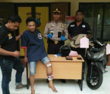 Holil (37) Tak Berkutik Setelah Timah Panas Menembus Kakinya