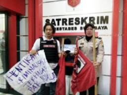 Polretabes Surabaya Tangkap Perusak Rumdin Kajati