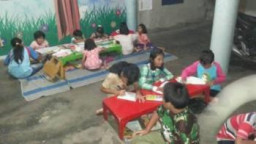 Rumah Ketua RT 03 RW 03 Kupang Krajan Jadi Tempat Belajar Anak dan Paud