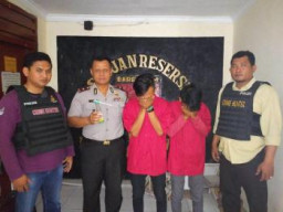 Polsek Sawahan Tangkap 2 ABG Saat Mau Pesta Sabu