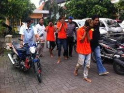 Terjaring Razia Opensif, Empat Pelaku Curanmor Ingusan Dibekuk