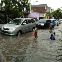 Balong Sari Langganan Banjir Saat Musim Hujan Tiba
