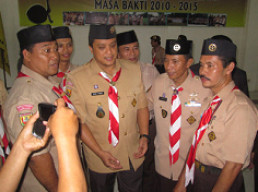 Pramuka Depok Ikut Lomba Wawasan Kebangsaan Di Jatinangor