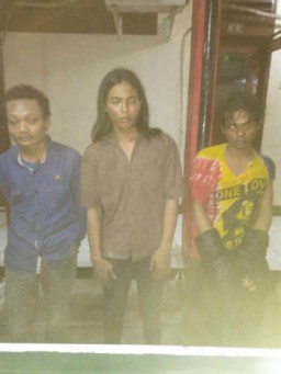 Simun Kanit Reskrim Polsek Sukolilo Bekuk 3 Pemabuk Pembuat Onar.